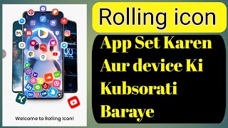 Android Phone Mein Rolling Icon App Kaise Set Karein – Amazing Look Trick 2025 screenshot 3