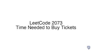 LeetCode 2073: Time Needed to Buy Tickets