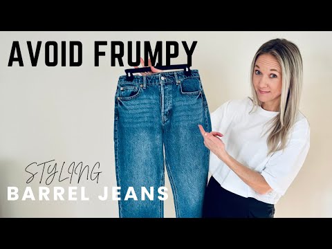 DO's and DON'Ts For Styling BARREL JEANS. How To Make Them Most Flattering!