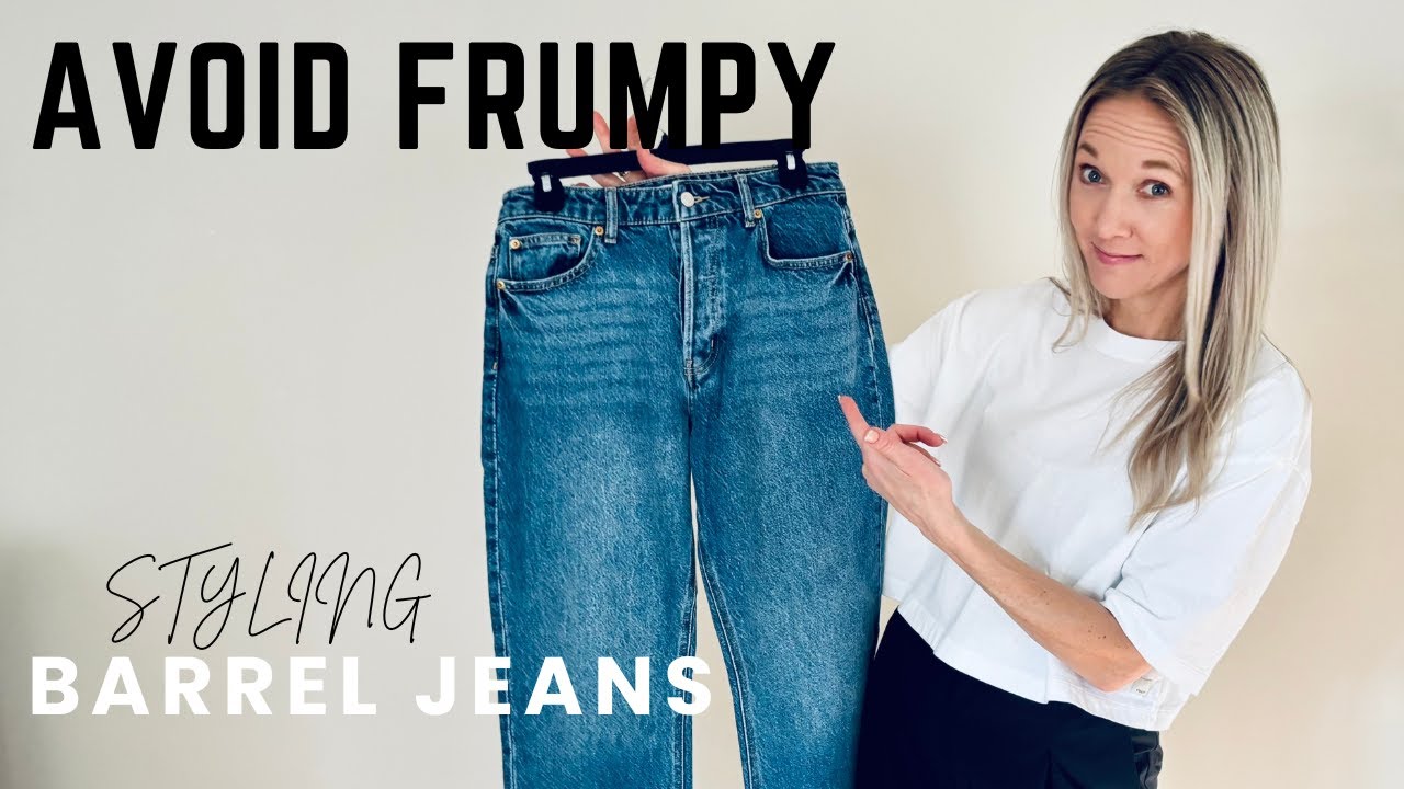 DO's and DON'Ts For Styling BARREL JEANS. How To Make Them Most Flattering!