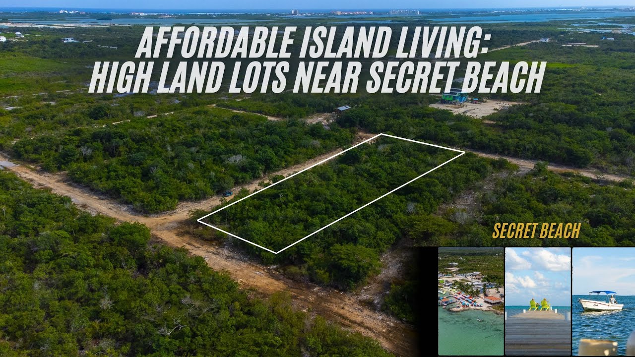 Own High Land Near Secret Beach for Just $43K!