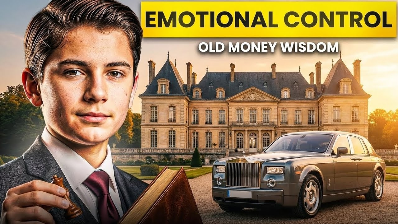 How Old Money Teaches Kids Emotional Control - Lessons You Won’t See Online