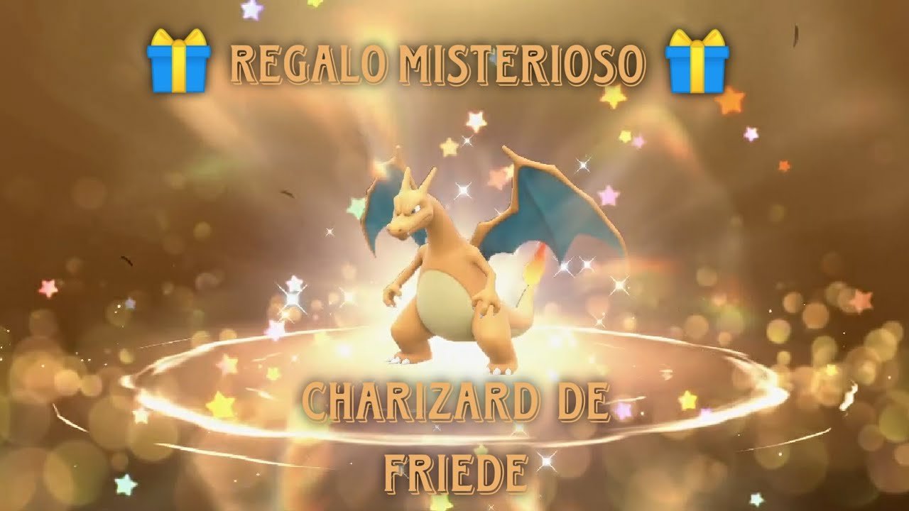 pokemon scarlet and violet: how to get friedes... Pokémon Escarlata y púrpura - Regalo misterioso: Charizard de Friede ...