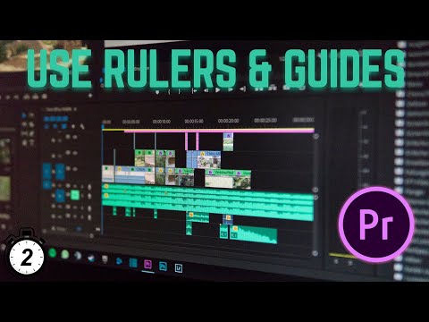 Premiere Pro : How To Use Rulers & Guides