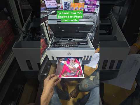 hp Smart Tank 790 Duplex best Photo print mobile All-in One Color printer Speed Test