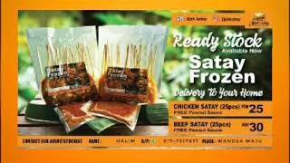 Jijah Sate Ayam dan Daging Frozen