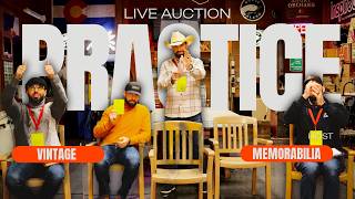 Live Auction Practice 2026 - How to Auctioneer