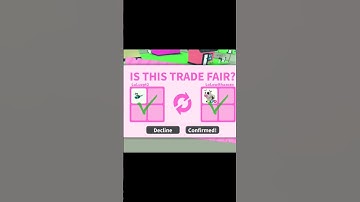 Pov: when you do an unfair trade
