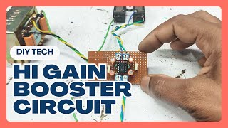 "Low Sound Problem? এক মিনিটে সমাধান! Hi-Gain Booster Circuit Tutorial"