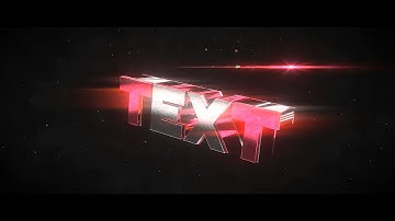 FREE Red Chill Blender Intro Template # 107 ¦ Blender Template