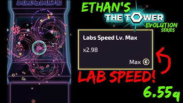 The Tower - Evolution series -- Unlocked 5th lab (again) lab speed done! +big eHP gains, ep 47