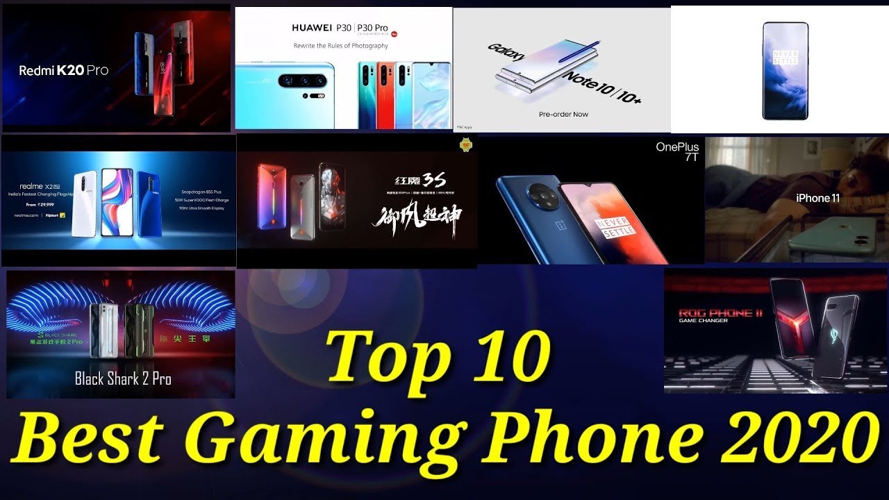 Top 10 Best Gaming Phone 2020 (Test Mobile) YouTube