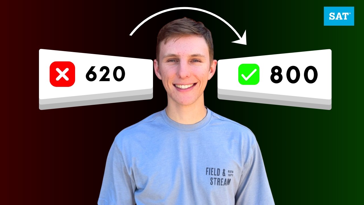 Секрет получения 800 баллов на математическом разделе SAT.