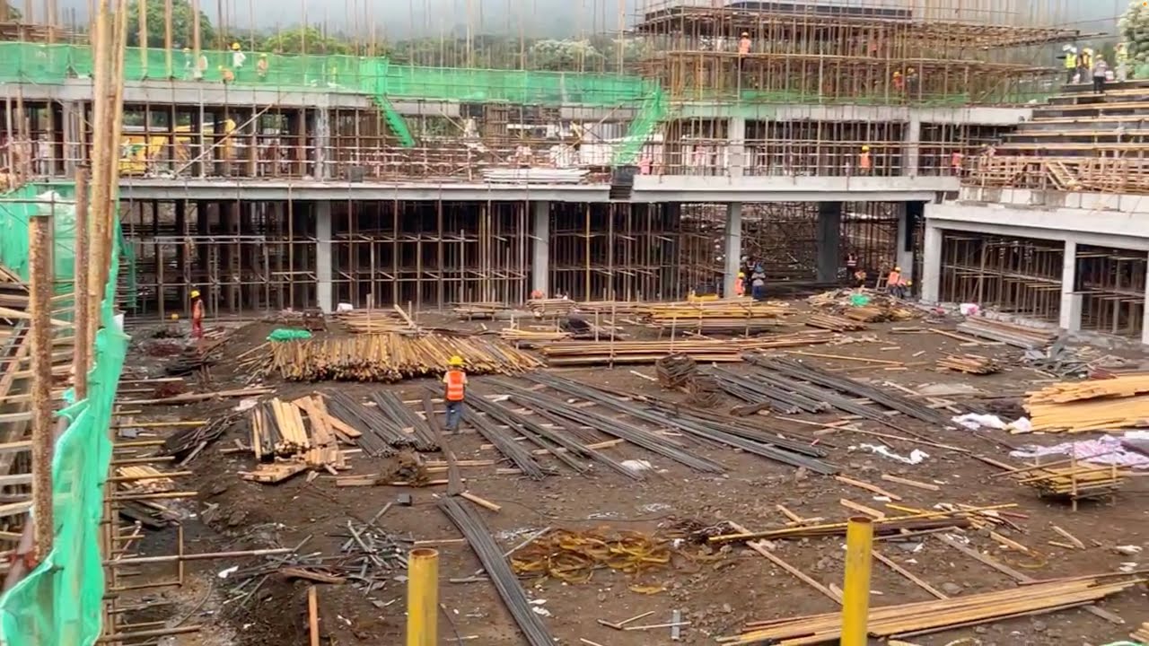 Complexe sportif de Mitsoudjé : Les travaux avancent à grand pas