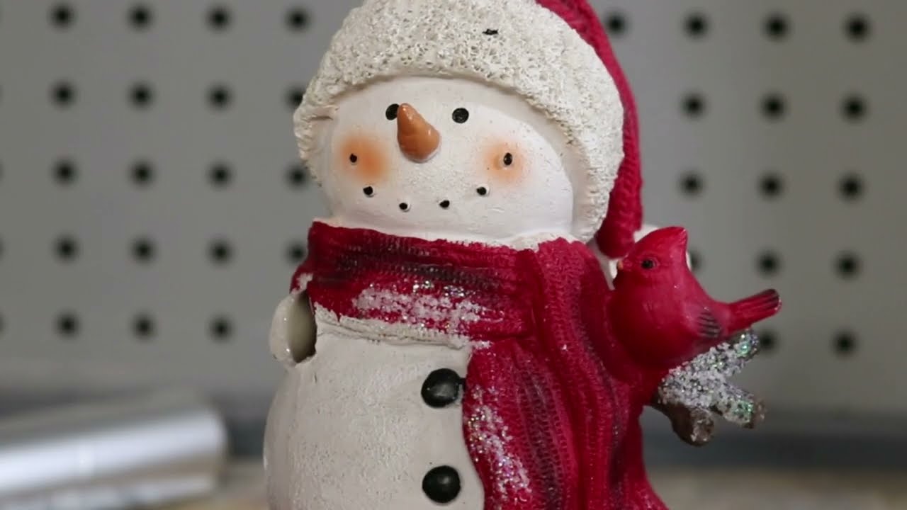 Fixing A Broken Resin Sculpture (Snowman)