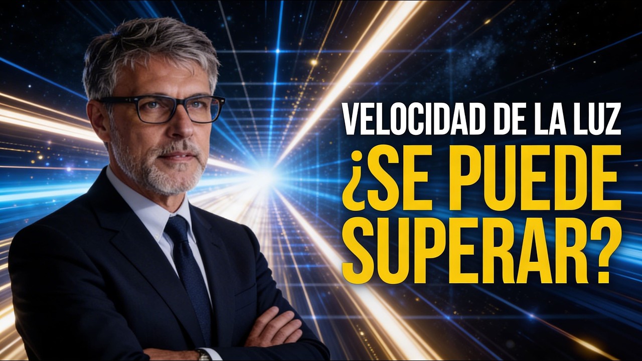 ¿Se Puede Superar la Velocidad de la Luz? Lo que la Física Realmente Permite | Miguel Alcubierre