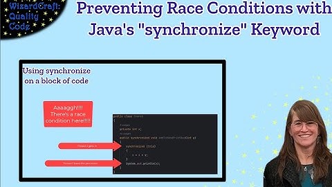 Preventing Race Conditions with Java