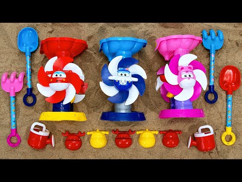 새로운 슈퍼윙스 모래놀이 도구들을 만나보아요 빙글빙글 돌아가네요 Meet the new Super <strong>Wings</strong> sand tools  They&amp;#<strong>39</strong>;re spinning