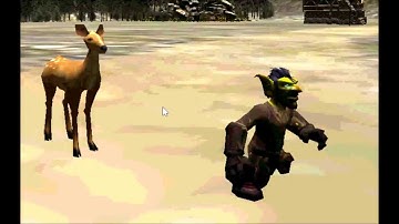 Unity3d WoW Goblin Model Animation