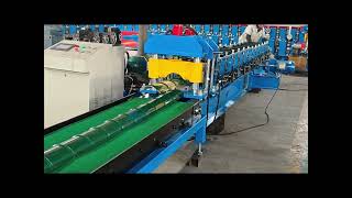 🏗️ High-Quality Ridge Cap Roll Forming Machine for Metal Roofing Projects