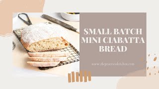 Small Batch Mini Baguette Bread » the practical kitchen