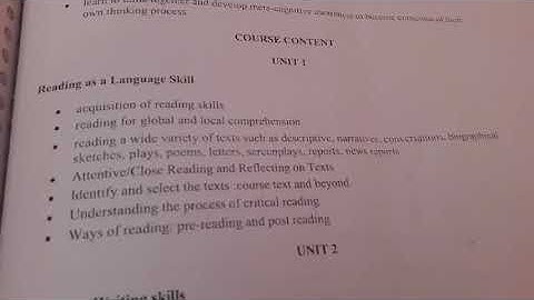 How to make B.Ed 1st year Practical file: Reading and Reflecting on Texts.