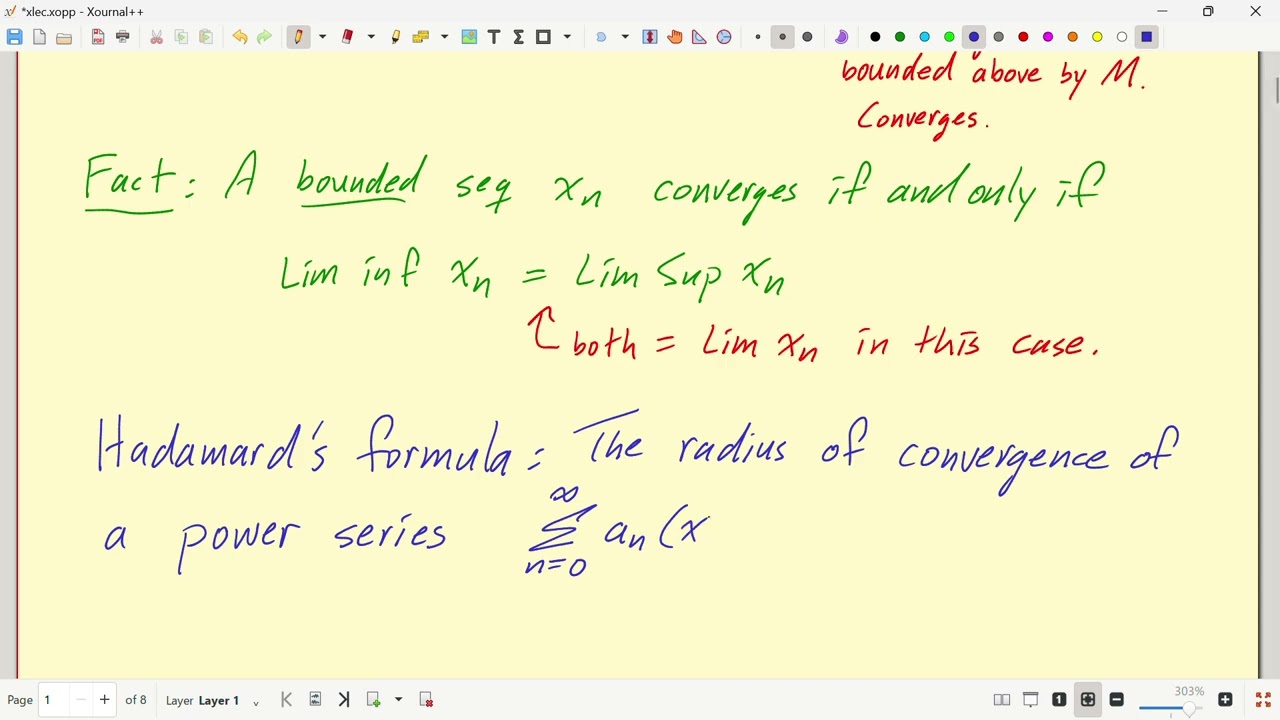 Lec 14    Cauchy sequences and the Cauchy criterion (Purdue University)