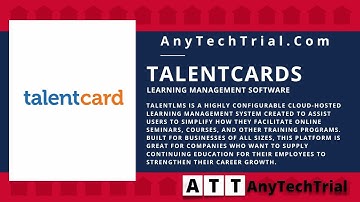 Talentcards LMS Learning Management Software | AnyTechTrial.Com
