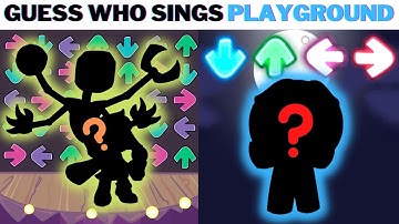Guess Who Sings | FNF Character Test | Gameplay VS My Playground | Isaac QT mod Eggman