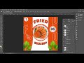 Shrimp Poster Design Tutorial in Photoshop Easy Creative