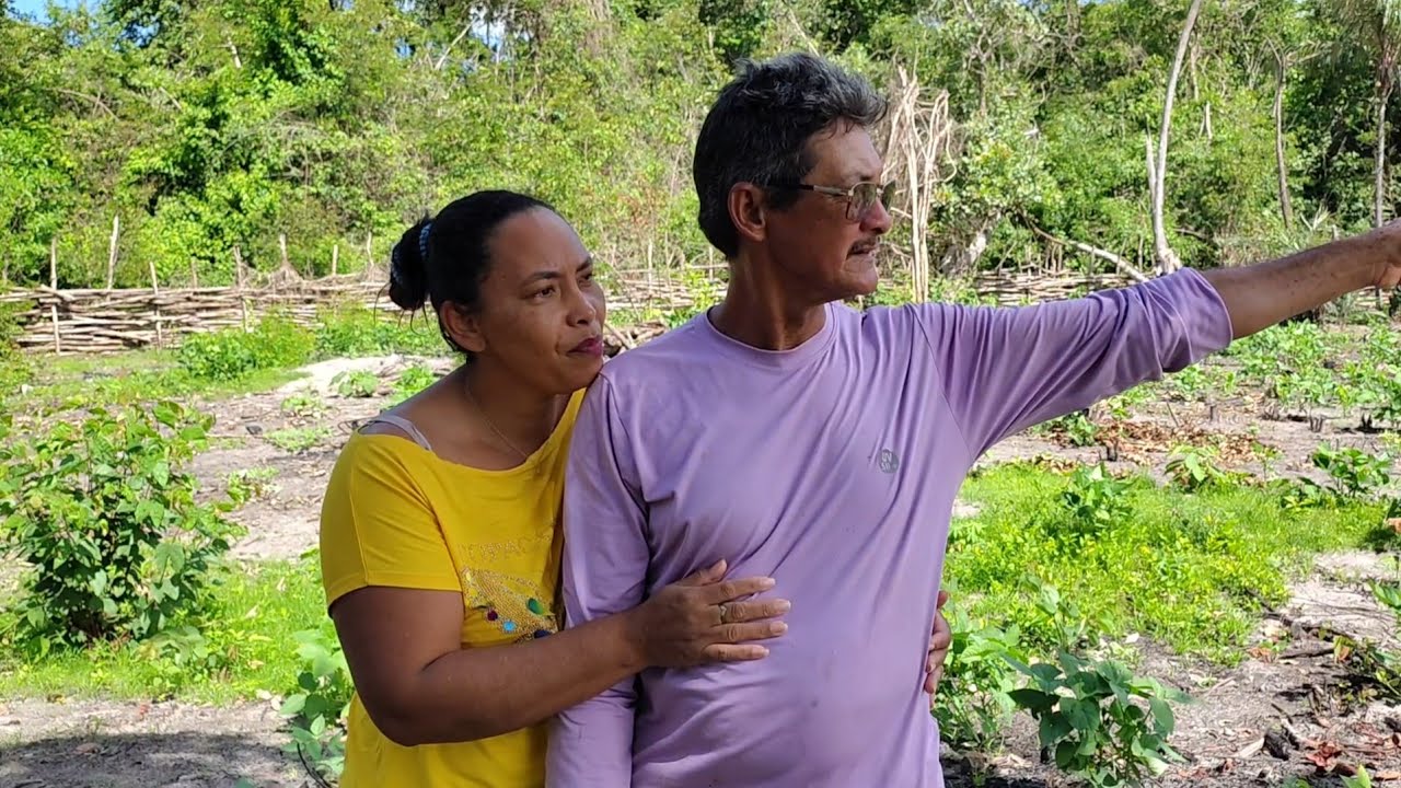 A CROCHÊTEIRA ILEIDA FOI VISITAR A ROCINHA DO CANAL PELA PRIMEIRA VEZ 