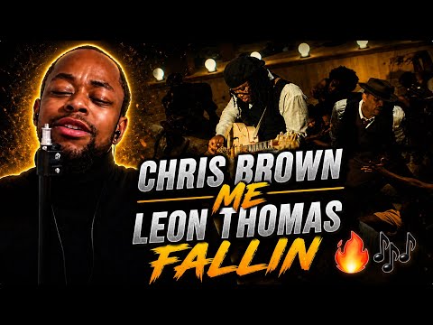 ME CHRIS BROWN AND LEON THOMAS MASTERPIECE 😂🔥 Chris Brown Ft. Leon Thomas - Fallin' |Music Reaction