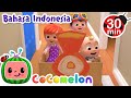 🚂Naik Kereta Api🚂 | CoComelon | Kartun dan Lagu Anak | Moonbug Kids Indonesia | Nursery Rhymes