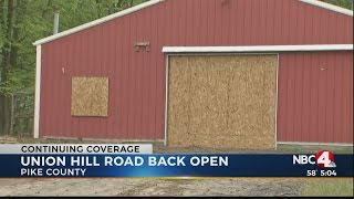 Roads reopen in area where 8 people were fatally shot in Pike County