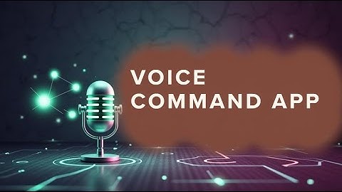 Voice Command App with Cloud Functions || Cloud Computing || Java Project