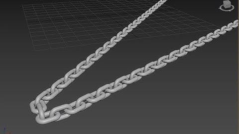 3Ds Max - Basic Modelling Tutorials / Chain
