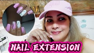 MY SECOND TIME NAIL EXTENSION l love it SimplyMylabs-g4c