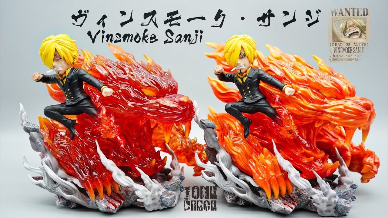 One Piece Figures ワンピース フィギュア 海賊王公仔 ヴィンスモーク サンジ 文斯莫克 山治 Vinsmoke Sanji By Yang Xz Studio Youtube