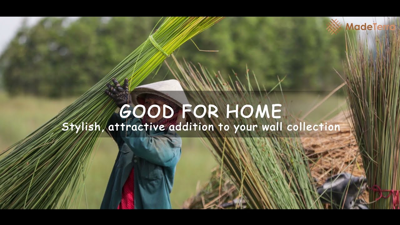 Rustic Wall Hanging Boho Woven Home Decor Wall Pediment for Apartment | Dorm Room Decoration