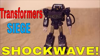 Transformers WFC Siege Shockwave - GotBot True Review NUMBER 498