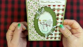 Saturday Morning Makes, Episode 24, 2025 - Snow Angel & Poinsettia Cards