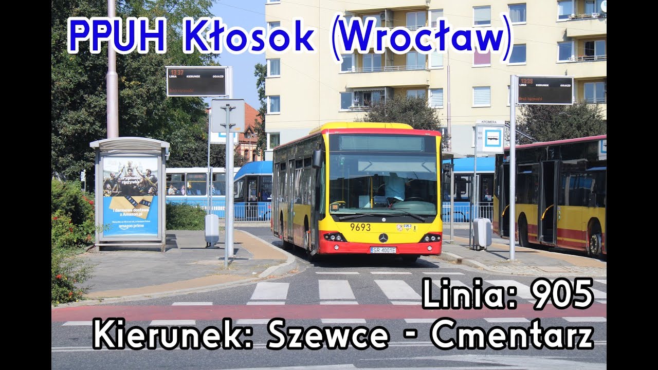 [🇵🇱PL] TIMELAPSE: PPUH Kłosok (Wrocław) - Linia: [🚍905]