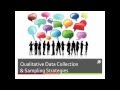 Qualitative Data Collection