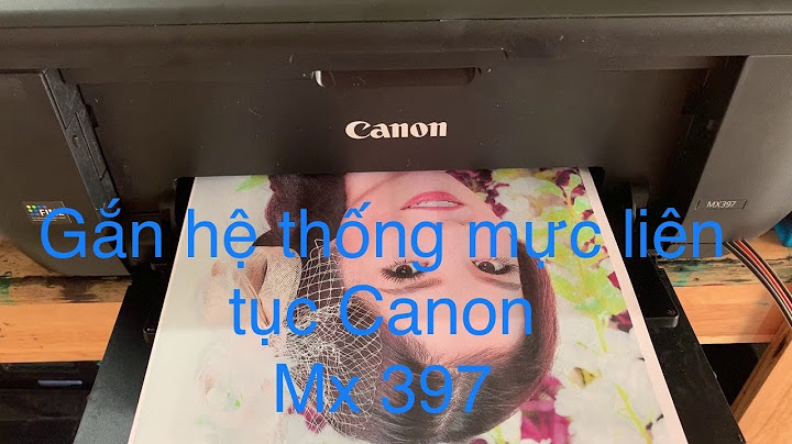 Đánh giá máy in phun màu canon pixma mx397