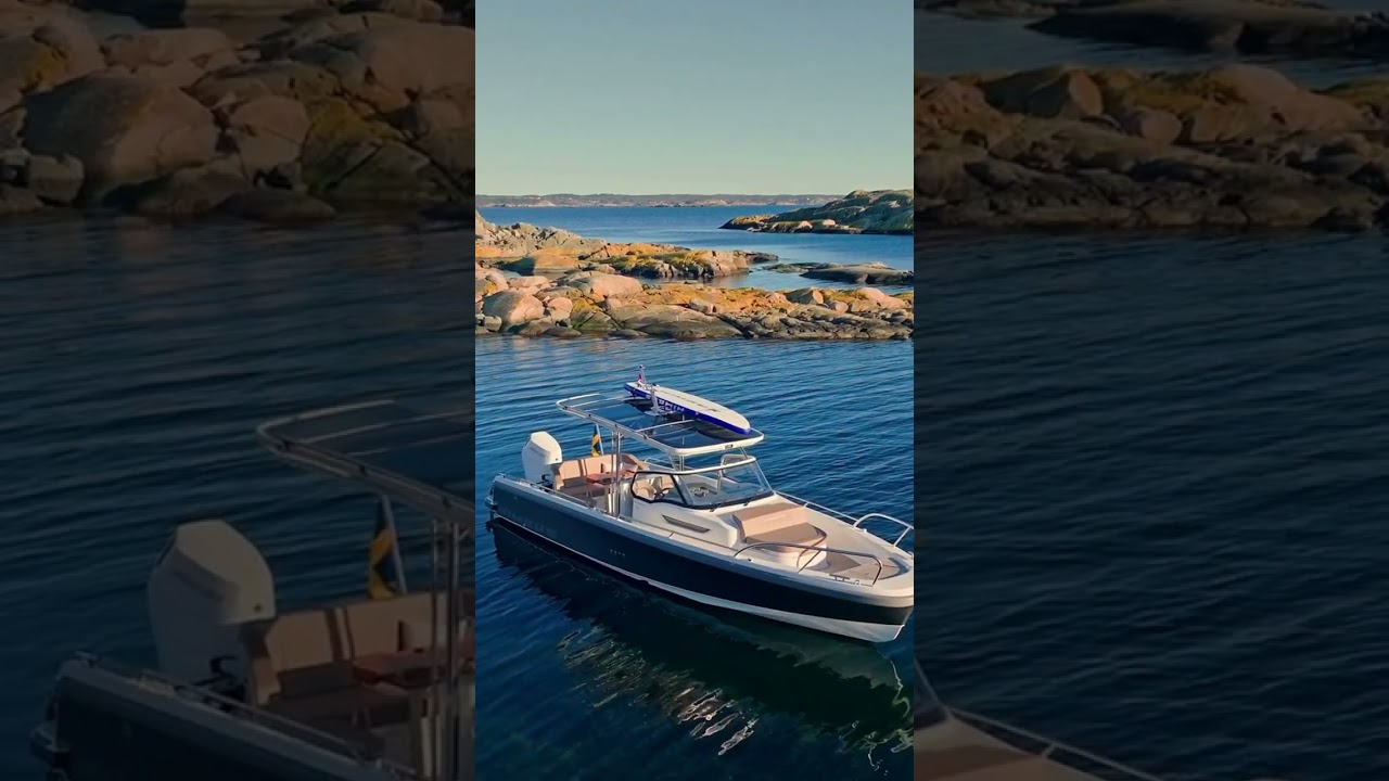 ⁣Nimbus Boats T9 is designed to move seamlessly