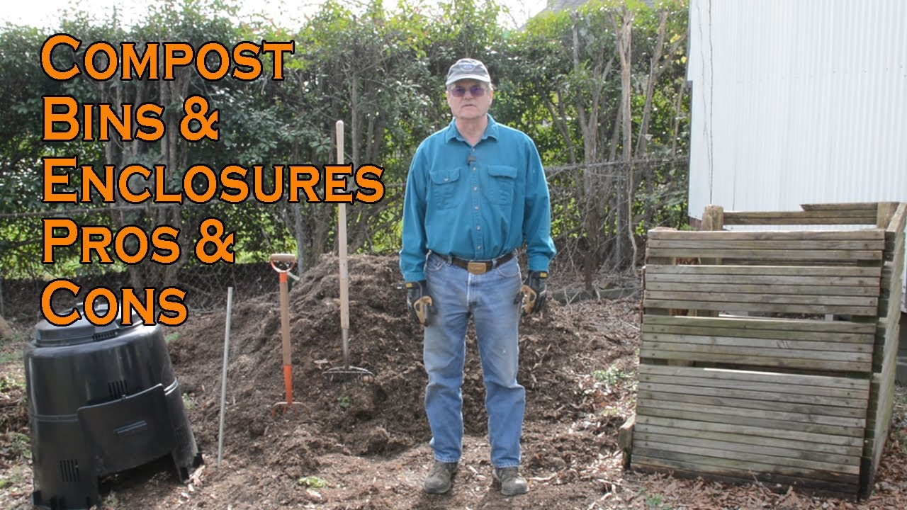Compost Bins & Enclosures Pros & Cons from 30+ years experience. YouTube