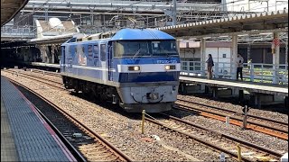 安中貨物EF210-125号機桃太郎単機通過