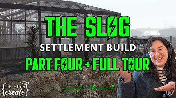 The Slog - PART FOUR - a cozy fallout 4 settlement build! (no mods)