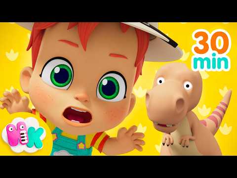 Boum, Boum, Boum, Comme un Dinosaure ! 🦕🦖 Chansons pour Enfants | HeyKids en Français