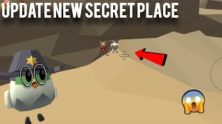 😱 UPDATE NEW SECRET PLACE IN CHICKEN GUN 🤯👑
